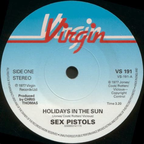 Sex Pistols Holidays In The Sun