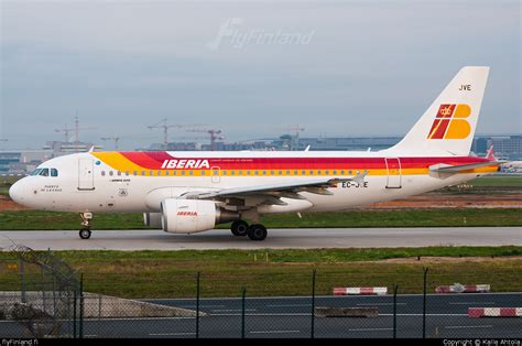 EC JVE Airbus A319 111 Iberia 24 09 2010 FlyFinland Fi