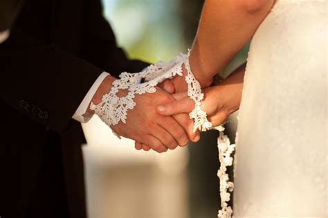 Tying The Knot A Handfasting Ceremony Is An Ancient Marriage Ritual