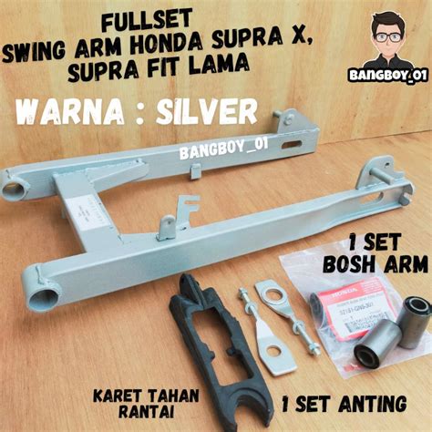 Jual Fullset Full Set Swing Arm Arem Motor Honda Supra X Supra Fit Lama