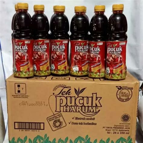 Jual TEH PUCUK HARUM JASMINE 350ML 1DUS Shopee Indonesia