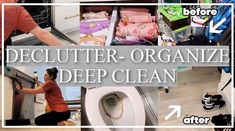 New 2022 Extreme Declutter Organize And Clean With Me Speed