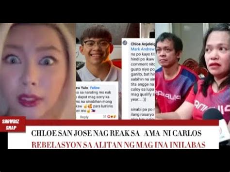 Carlos Yulo Gf Na Si Chloe Nasa Hot Seat Muli Ama Na Carlos Sinagot