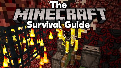 Double Blaze Spawner Farm Pt 1 The Minecraft Survival Guide Tutorial