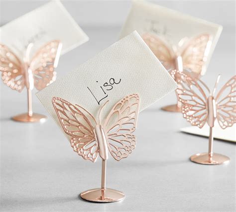 Monique Lhuillier Papillon Placecard Holder Set Of Pottery Barn