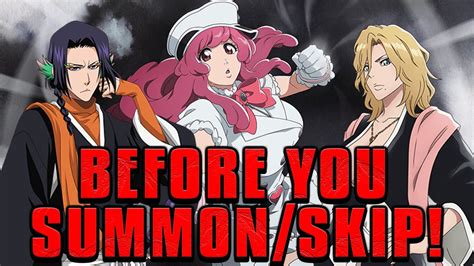 Before You Summon Skip Tybw Meninas Yumichika And Rangiku Complete