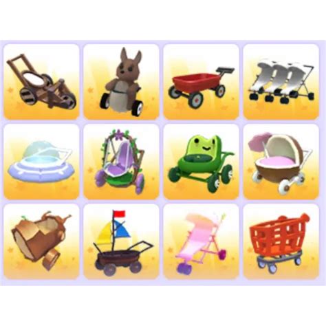 Adopt Me Stroller X12 Roblox Game Items Gameflip