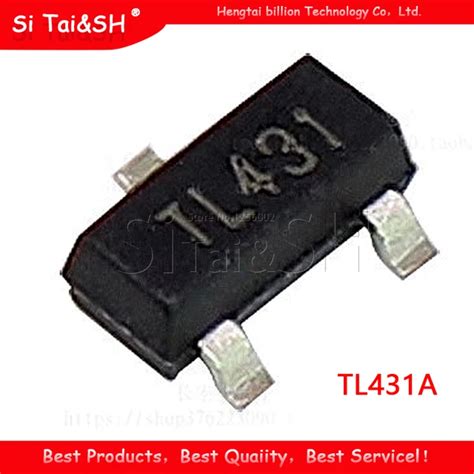 TL431 SMD SOT 23 Package Adjustable Precision Shunt 55 OFF