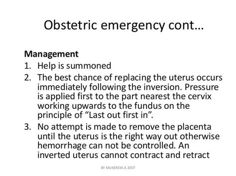 Obstetric Emergency Part 3