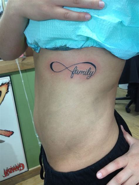 Family forever tattoo Infinite & family tattoo | Forever tattoo ...