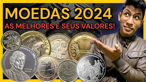 MOEDAS 2024 AS MELHORES E MAIS VALIOSAS 100 MOEDAS Coleccion 2023