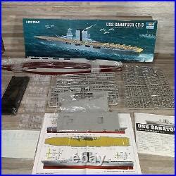 USS Saratoga CV-3 Trumpeter 05607 Model Kit Scale 1/350 Ship New Sealed ...