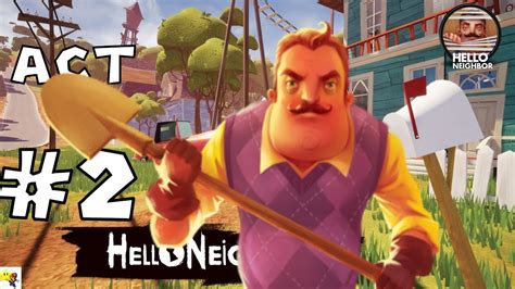 HELLO NEIGHBOR ACT 2 Walkthrough Gameplay Nintendo Switch YouTube