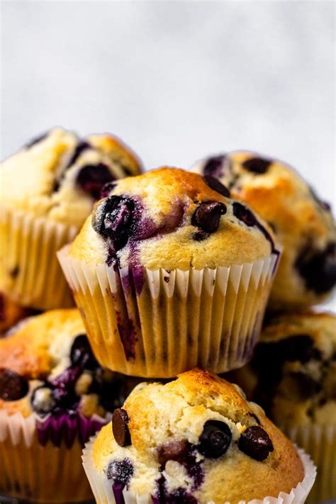 Blueberry Chocolate Chip Muffins Blueberry Chocolate Chip Muffins