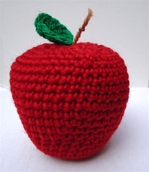 Stitch Of Love Crochet Apple