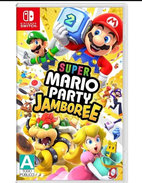 Nintendo Switch Super Mario Party Jamboree Import Region Free