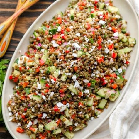 The Best Lentil Salad Nora Cooks