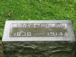 Mary Elizabeth Bartholomew Homan 1838 1914 Mémorial Find a Grave