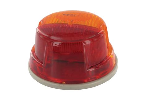 2SB001259261 Lampa tylna zespolona okrągła 12V czerwona pomarańczowa