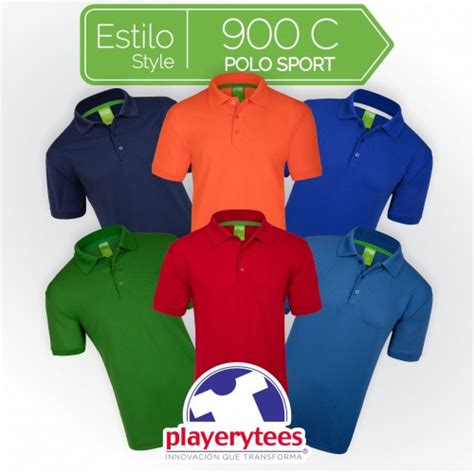 Polo Sport Estilo C Caballero Mega Impresiones Y Bordados