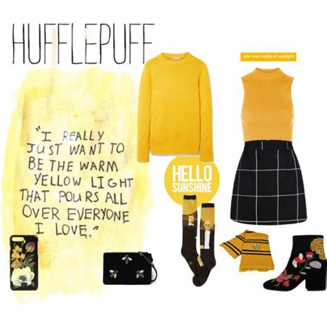 Hufflepuff Aesthetic 1 Hufflepuff Outfit Hogwarts Outfits Harry Potter Outfits