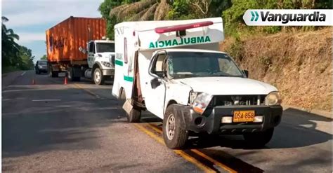 Ambulancia De Sabana De Torres Se Accidentó Mientras Transportaba Un