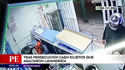 Capturan A Delincuentes Tras Persecución Desde Barranco Hasta La Perla