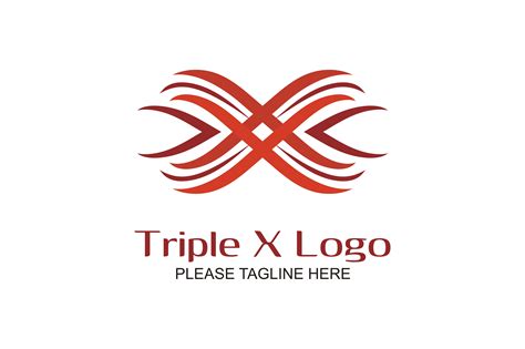 Triple X Logo Graphic By Friendesigns · Creative Fabrica