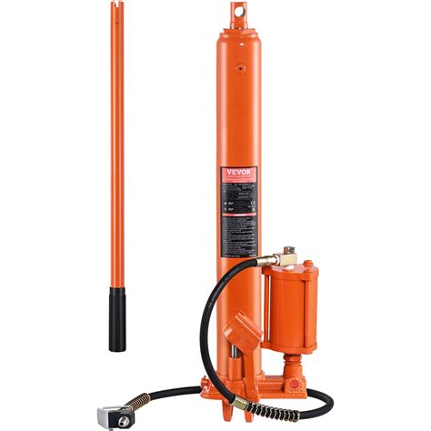 Buy Vevor Hydraulic Long Ram Jack Ton Engine Hoist Cylinder With Air