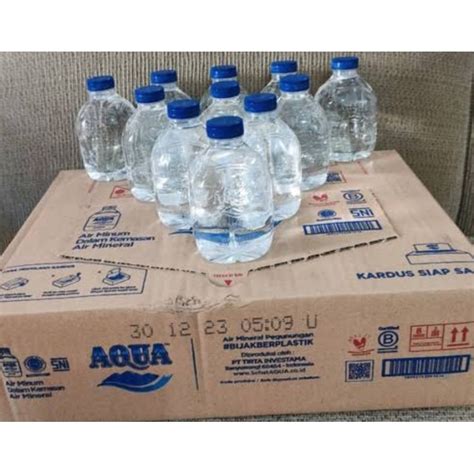 Jual Aqua Botol Mini 220ml X 24 Botol Limeted Edition Shopee Indonesia