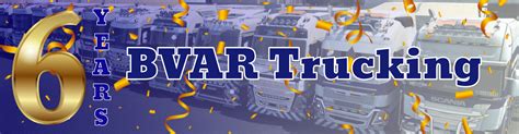 Bvar Trucking Th Year Anniversary Celebrations Event Truckersmp