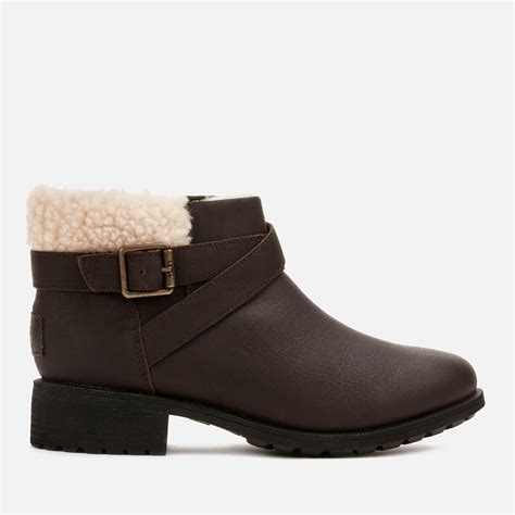 UGG Benson Ankle Boots in Brown - Lyst