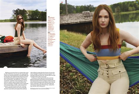 Karen Gillan Women S Health July August Maxwell Losgar