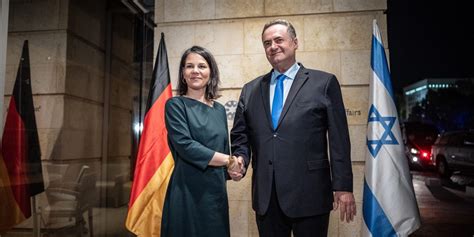 Katz Lobt Au Enministerin Baerbock In Israel J Dische Allgemeine