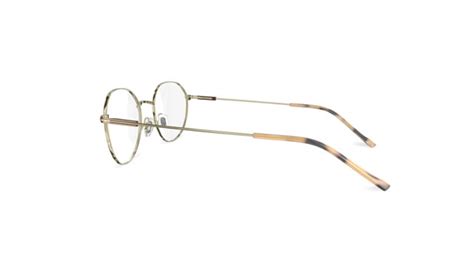 Specsavers Womens Glasses Tech Specs 26 Gold Round Metal Stainless