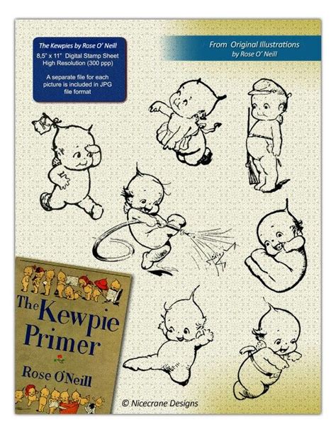 Kewpie Kewpie Dolls Vintage Tattoo Design Sketch Book