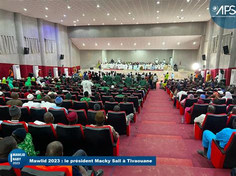 12 Photos Mawlid 2023 La Visite Du Président Macky Sall à Tivaoune