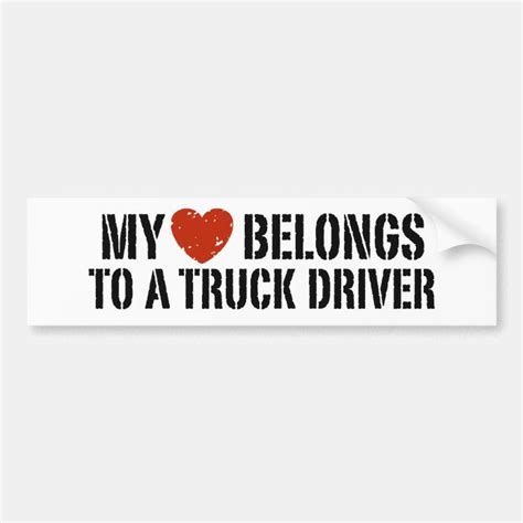 Trucker S Girl Bumper Sticker Gender Unisex Age Group Adult New