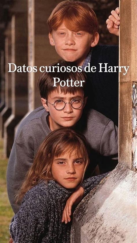 Datos Curiosos De Harry Potter Harry Potter Datos Curiosos Saga De