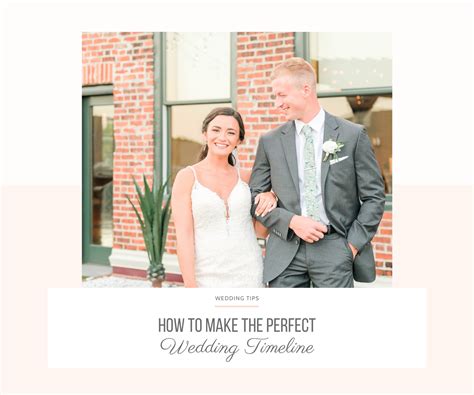 Wedding Timeline | How To Create Your Perfect Timeline