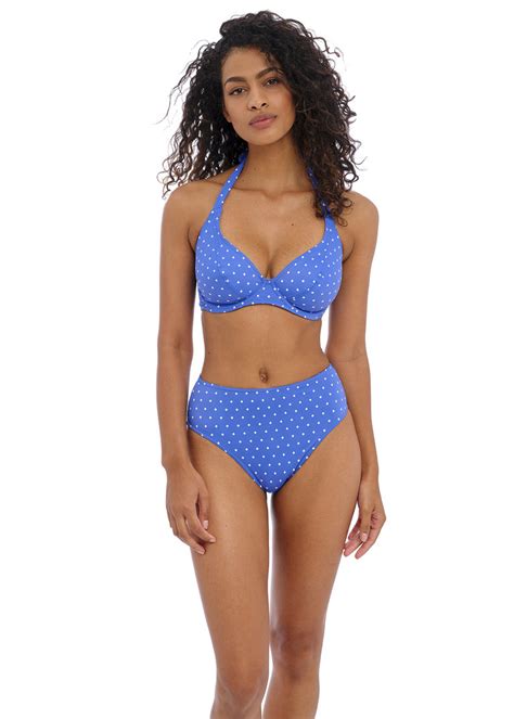 Biustonosz K Pielowy Freya Jewel Cove As Aze Uw Halter Bikini Top