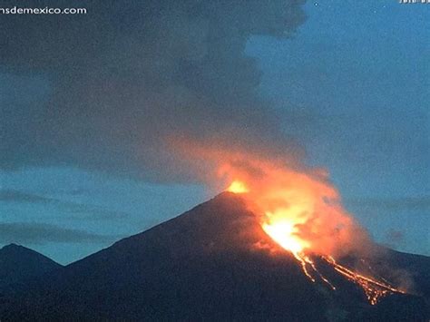 G1 A dramática erupção de um vulcão no México em 60 segundos