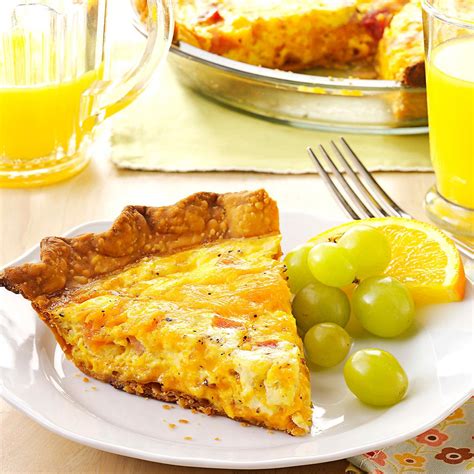 Ham N Cheese Quiche Recipe Taste Of Home