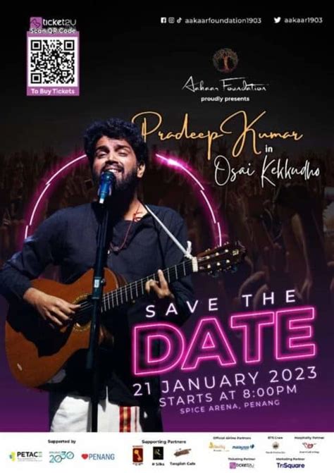 Pradeep Kumar to sing his heart out in Penang | Buletin Mutiara