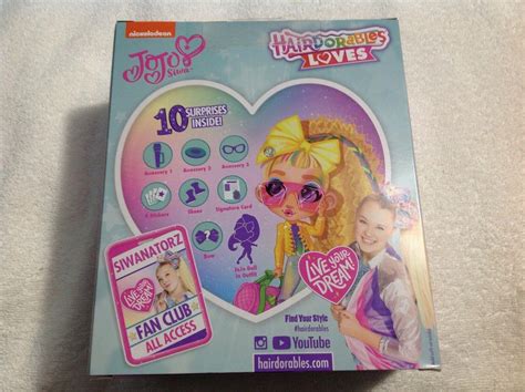 Hairdorables Loves Jojo Siwa Doll Series 3 Limited Edition Mystery Pack New 3903036701