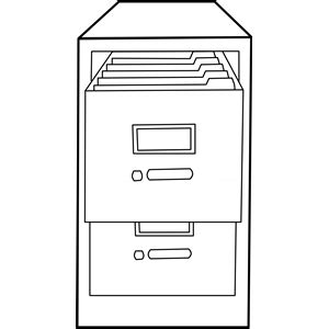 Filing cabinet clipart - Clipground