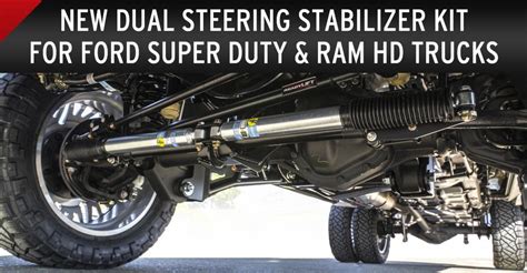 Dual Steering Stabilizer Kit Dodge Ram