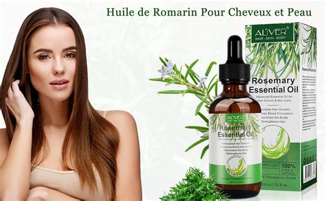 Huile Essentielle De Romarin Pour La Croissance Des Cheveux Rosemary