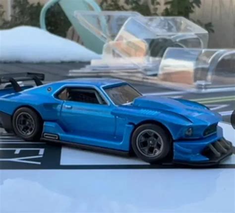 Hot Wheels Collectors 2023 Rlc Elite 64 Lbwk Widebody ’69 Mustang Blue Moc £5 15 Picclick Uk