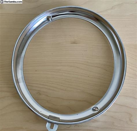 TheSamba VW Classifieds VW Bug Bus Porsche 356 Headlight Bezel New